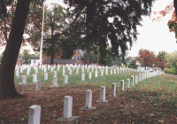 cemetery scene, 1998