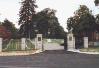 cemetery from West Street, 1998