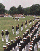 View of Dedication Parade from bandshell
