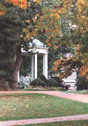 Zimmerman bandshell in the fall